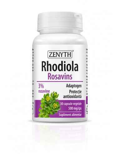 Rhodiola Rosavins 30 capsule Zenyth, REMEDII NATURISTE