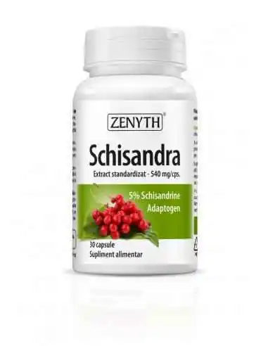 Schisandra 30 capsule Zenyth, REMEDII NATURISTE