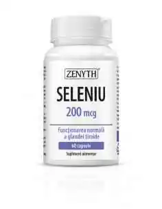 Seleniu 200mcg 60 capsule Zenyth, VITAMINE SI MINERALE