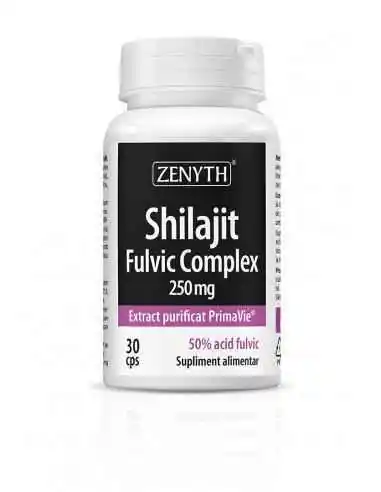 Shilajit Fulvic Complex 30 capsule Zenyth, REMEDII NATURISTE