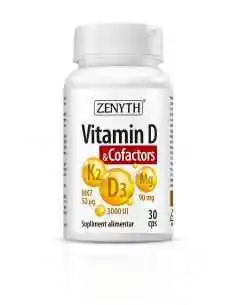Vitamina D & Cofactors 30 capsule Zenyth, VITAMINE SI MINERALE