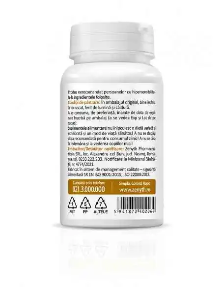 Vitamina D & Cofactors 30 capsule Zenyth, VITAMINE SI MINERALE