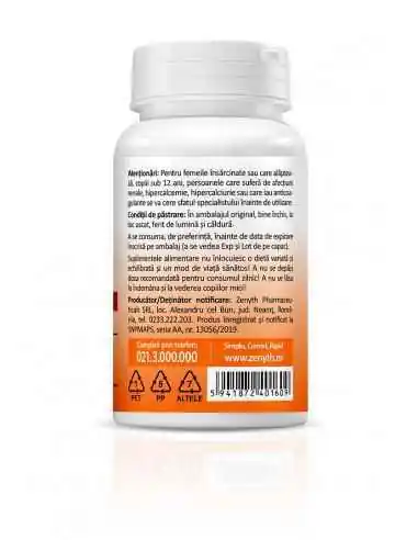 Vitamina D3 + K2 Forte 30 capsule Zenyth, VITAMINE SI MINERALE