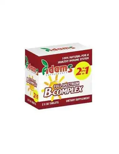 B-COMPLEX 30CPR 1+1 GRATIS Adams Vision, Sistemul nervos