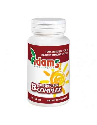 B-COMPLEX 90CPR Adams Vision, Sistemul nervos