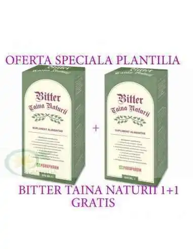 Bitter Taina Naturii 200 ml 1+1 GRATIS Parapharm, VITAMINE SI MINERALE