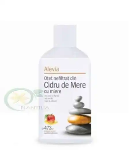 Otet nefiltrat din Cidru de Mere cu Miere 473 ml Alevia, Terapia Diabetului