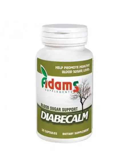 DIABECALM 30CPS Adams Vision, VITAMINE SI MINERALE
