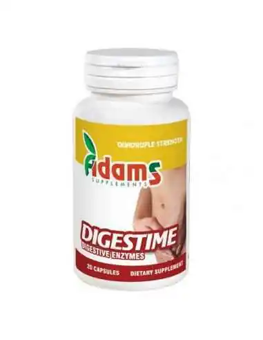 DIGESTIME 325MG 20CPS Adams Vision, VITAMINE SI MINERALE