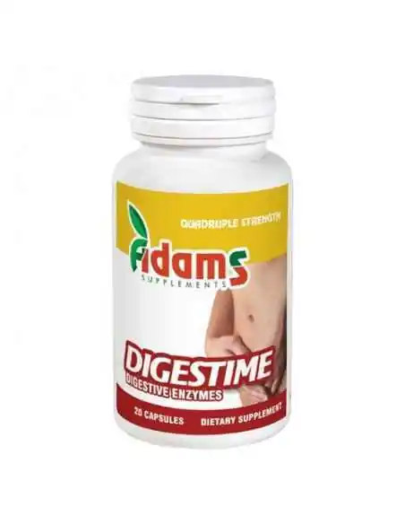 DIGESTIME 325MG 20CPS Adams Vision, VITAMINE SI MINERALE