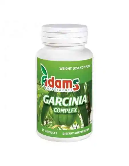 GARCINIA COMPLEX 60CPS Adams Vision, REMEDII NATURISTE