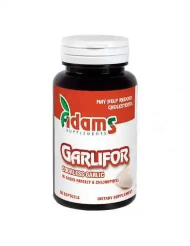 GARLIFOR 500MG 60CPS Adams Vision, REMEDII NATURISTE