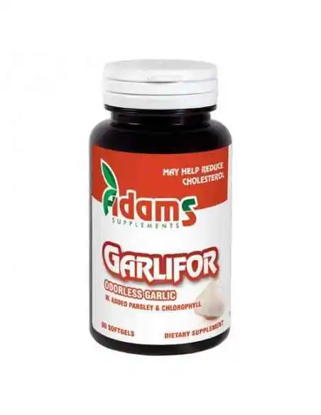 GARLIFOR 500MG 60CPS Adams Vision, REMEDII NATURISTE