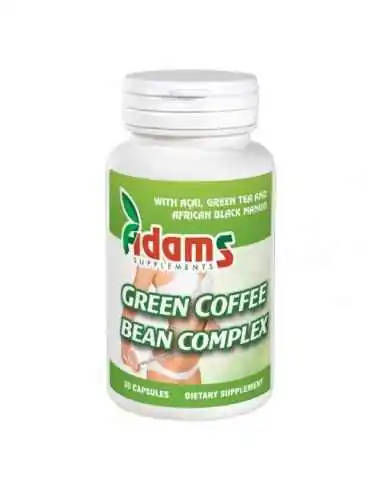 GREEN COFFEE COMPLEX 350MG 30CPS Adams Vision, REMEDII NATURISTE
