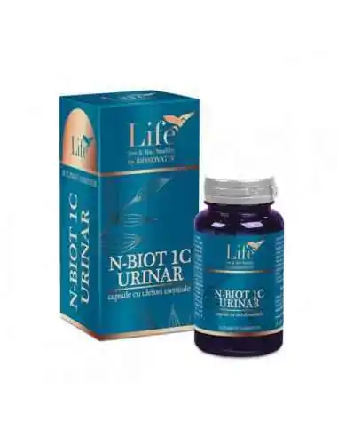 N-BIOT 1C URINAR capsule cu uleiuri esentiale 30 cps DVR Pharm, REMEDII NATURISTE