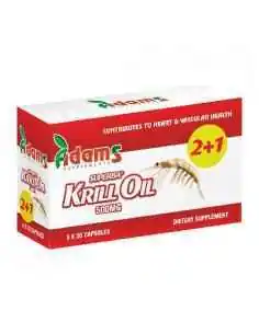 KRILL OIL 500MG 30CPS 2+1 GRATIS Adams Vision, REMEDII NATURISTE
