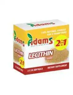 LECITINA 1200MG 30CPS 1+1 GRATIS Adams Vision, Sistemul nervos 2