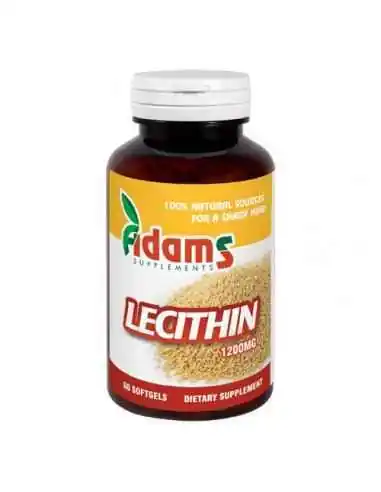 LECITINA 1200MG 60CPS Adams Vision, Sistemul nervos