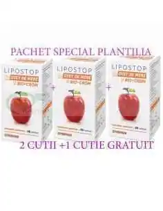 Lipostop Capsule de Slabit cu Otet de Mere si Bio-Crom 2+1 GRATIS Parapharm, Tulburari Hormonale