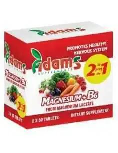 MAGNEZIU+B6 30CPR 1+1 GRATIS Adams Vision, REMEDII NATURISTE 2
