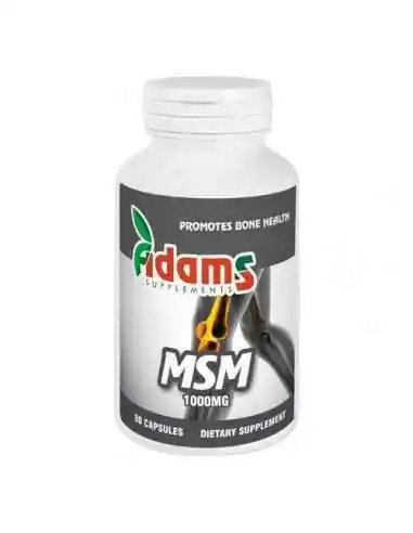 MSM 1000MG 90CPS Adams Vision, REMEDII NATURISTE