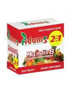 MULTIVITA 13 30CPR 1+1 GRATIS Adams Vision, REMEDII NATURISTE