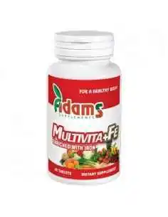 MULTIVITA+FE 30CPR Adams Vision, REMEDII NATURISTE 2