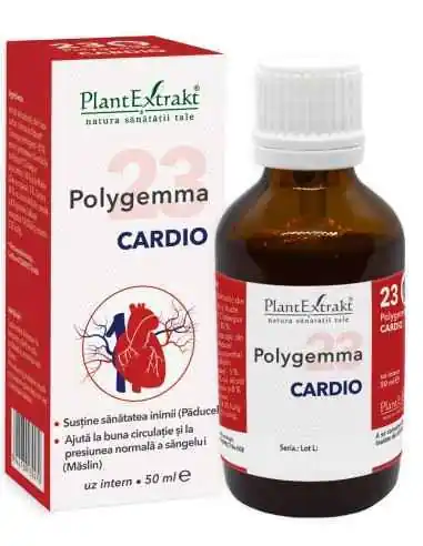 Polygema 23 Cardio 50 ml PlantExtrakt, REMEDII NATURISTE