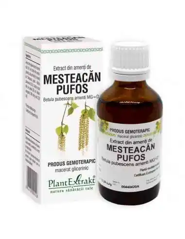 Extract din Amenti de Mesteacan Pufos 50ml PlantExtrakt, Tulburari Hormonale