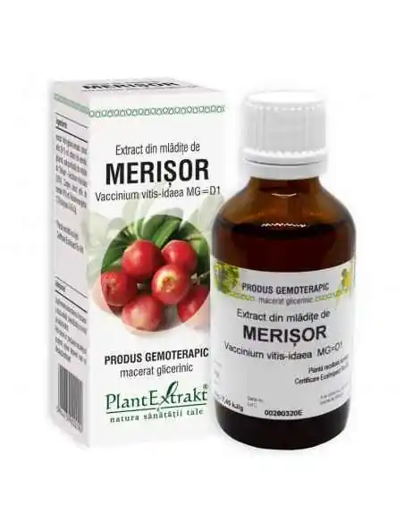 Extract din mladite de Merisor 50 ml  Plant Extrakt, Retentie hidrica