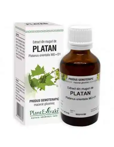 Extract din Muguri de Platan 50ml PlantExtrakt, Sanatatea pielii