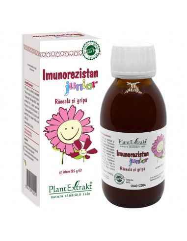 Imunorezistan Junior 135 ml PlantExtrakt, REMEDII NATURISTE