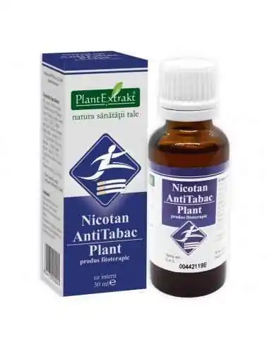 Nicotan Antitabac Plant 30ml PlantExtrakt, REMEDII NATURISTE