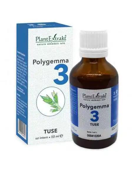 Polygemma 3 Tuse 50 ml PlantExtrakt, REMEDII NATURISTE