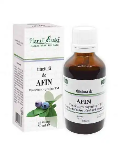 Tinctura de Afin 50ml PlantExtrakt, TINCTURI CU ALCOOL