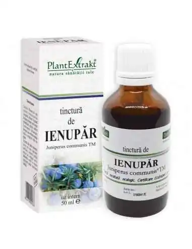 Tinctura de Ienupar 50ml PlantExtrakt, TINCTURI CU ALCOOL