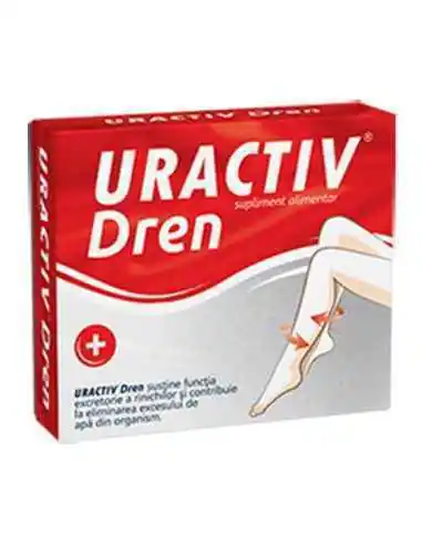 Uractiv Dren 30 capsule Fiterman Pharma, Retentie hidrica