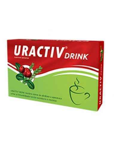 Uractiv Drink 8 plicuri Fiterman Pharma, Retentie hidrica
