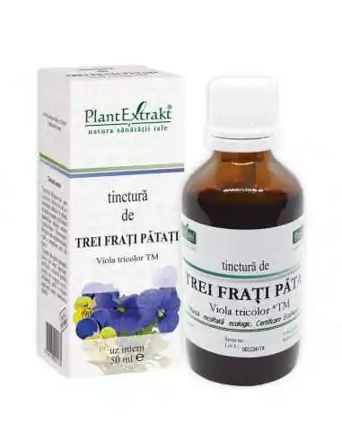 Tinctura de Trei Frati Patati 50ml PlantExtrakt, TINCTURI CU ALCOOL