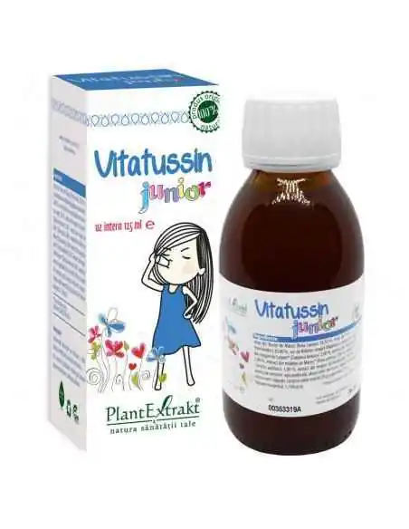 Energotonic junior Tuse seaca si productiva 125 ml PlantExtrakt, SIROPURI