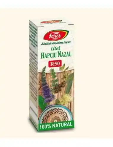 Ulei Hapciu Nazal roll - on 5 ml Fares, ULEIURI ESENTIALE