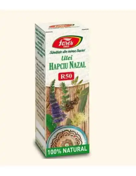 Ulei Hapciu Nazal roll - on 5 ml Fares, ULEIURI ESENTIALE