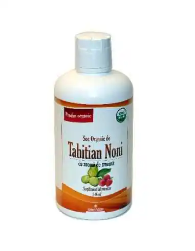 TAHITIAN NONI SUC AROMA DE ZMEURA 946ML ADAMS VISION, SIROPURI