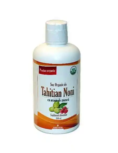 TAHITIAN NONI SUC AROMA DE ZMEURA 946ML ADAMS VISION, SIROPURI