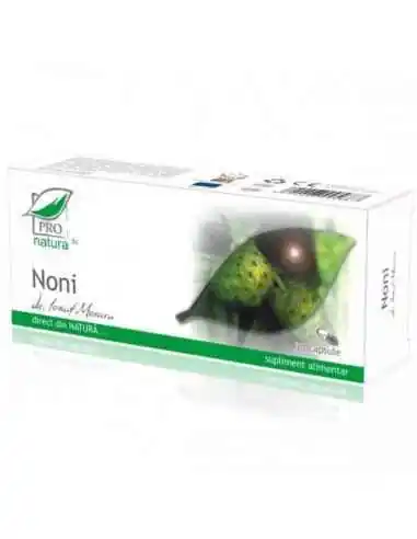 Noni 30 capsule Pro Natura, VITAMINE SI MINERALE