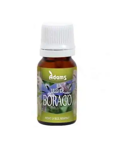ULEI DE BORAGO 10ML (PRESAT LA RECE) ADAMS VISION, ULEIURI VEGETALE