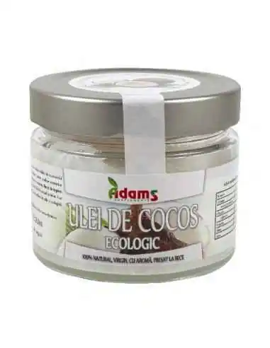 ULEI DE COCOS  200ML ECOLOGIC (PRESAT LA RECE) ADAMS VISION, ULEIURI VEGETALE