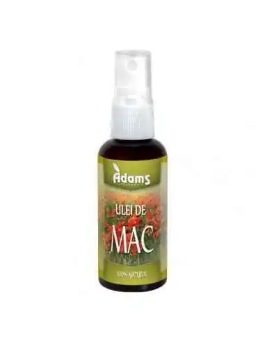 ULEI DE MAC 50ML ADAMS VISION, ULEIURI VEGETALE