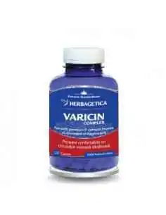 Varicin Complex 120cps Herbagetica, REMEDII NATURISTE