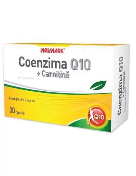 Coenzima Q10 + Carnitina 30 capsule Walmark, Sistemul nervos